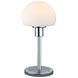 Wilhelm 12 inch 4.5 watt Nickel-Matte Table Lamp Portable Light