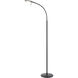 Dessau Flex 42 inch 13.00 watt Bronze Swing Arm Floor Lamp Portable Light
