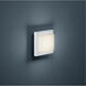 Hondo 1 Light 6 inch White Outdoor Wall Light