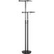 Dessau Turbo 40 inch 13 watt Museum Black Floor Lamp Portable Light