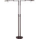 Dessau Turbo 40 inch 13 watt Bronze Floor Lamp Portable Light