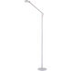 Amsterdam 74 inch 5 watt White Floor Lamp Portable Light