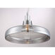 Dover 1 Light 16 inch Dark Grey Pendant Ceiling Light