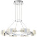 Krone 1 Light 12 inch Chrome Chandelier Ceiling Light