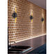 Bolero LED 5 inch Bronze and Indian Gold Wall Sconce Wall Light 