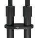 Dessau Turbo 40 inch 13 watt Museum Black Floor Lamp Portable Light