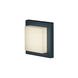 Hondo 1 Light 6 inch Dark Grey Outdoor Wall Light