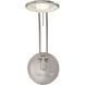 Dessau Turbo 1 Light Satin Nickel Swing Arm Wall Sconce Wall Light