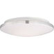 Apart 1 Light 17 inch Chrome Flush Mount Ceiling Light