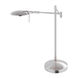 Dessau Turbo Swing 22 inch 10 watt Satin Nickel Desk Lamp Portable Light, with USB Port