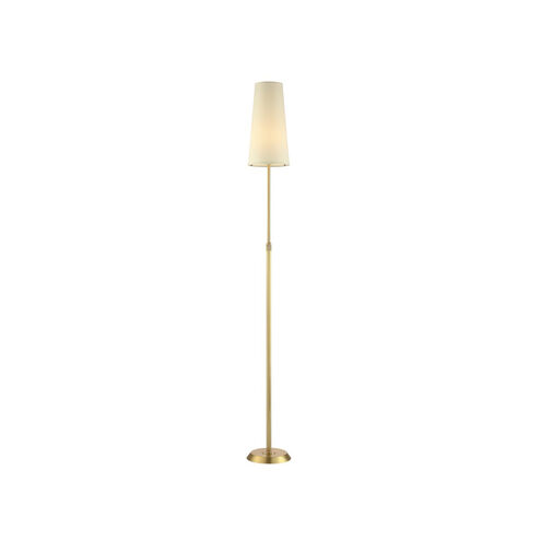 Attendorn 69 inch 100 watt Satin Brass Floor Lamp Portable Light