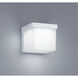 Yangtze 1 Light 5 inch White Outdoor Wall Light