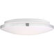 Apart 1 Light 17 inch Chrome Flush Mount Ceiling Light