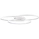 Sedona 1 Light White Flush Mount Ceiling Light