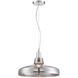 Dover 1 Light 16 inch Dark Grey Pendant Ceiling Light