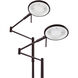 Dessau Turbo 40 inch 13 watt Bronze Floor Lamp Portable Light