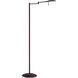 Dessau Turbo 45 inch 10 watt Bronze Floor Lamp Portable Light