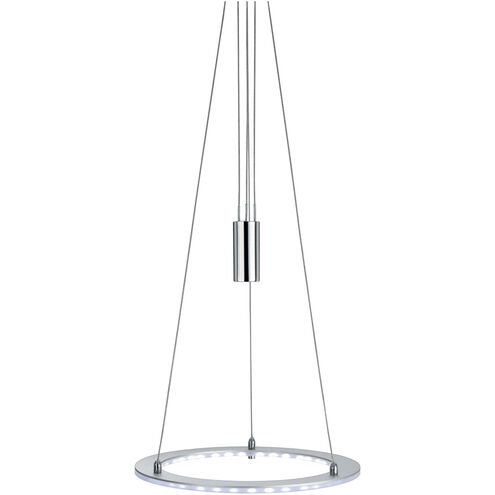 Toronto 1 Light 15 inch Brushed Aluminum Pendant Ceiling Light