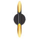 Bolero LED 5 inch Bronze and Indian Gold Wall Sconce Wall Light 