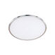 Seattle 1 Light 12 inch Nickel-Matte Flush Mount Ceiling Light