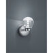 H2O 1 Light 11 inch Chrome Bath Vanity Wall Light