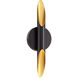 Bolero LED 5 inch Bronze and Indian Gold Wall Sconce Wall Light 