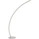 Columbus 66 inch 4.5 watt Nickel-Matte Arc Floor Lamp Portable Light