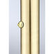 Tampa 71 inch 36 watt Satin Brass Floor Lamp Portable Light