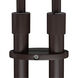 Dessau Turbo 40 inch 13 watt Bronze Floor Lamp Portable Light