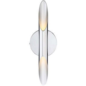 Bolero 2 Light 5 inch Nickel-Matte Wall Sconce Wall Light