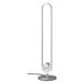 Zeitlos 24 inch 20 watt Satin Nickel with Chrome Table Lamp Portable Light, Bankamp Line