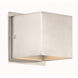 Louis 1 Light Satin Nickel Wall Sconce Wall Light