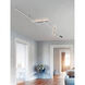 Highway 1 Light Satin Nickel Multiline Rail Light Ceiling Light