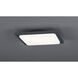 Trave LED 10 inch Charcoal Outdoor Flush Mount