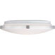 Apart 1 Light 17 inch Chrome Flush Mount Ceiling Light