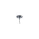 Dover 1 Light 16 inch Transparent Pendant Ceiling Light