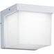 Yangtze 1 Light 5 inch White Outdoor Wall Light