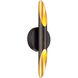 Bolero LED 5 inch Bronze and Indian Gold Wall Sconce Wall Light 