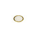 Vancouver 1 Light Gold Flush Mount Ceiling Light