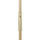 Leipzig 71 inch 20.00 watt Satin Brass Torchiere Portable Light 