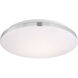 Apart 1 Light 17 inch Chrome Flush Mount Ceiling Light