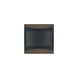 Lacapo 1 Light 6 inch Black-Matte Wall Sconce Wall Light