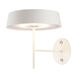 Alessandro Volta LED 5 inch White Portable Battery Wall Sconce Wall Light
