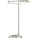 Dessau Turbo 18 inch 10 watt Satin Nickel Desk Lamp Portable Light 