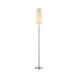 Attendorn 69 inch 100 watt Satin Nickel Floor Lamp Portable Light