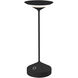 Benjamin Franklin 11 inch 2.50 watt Black Portable Battery Lamp Portable Light