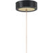 Butterfly LED 10 inch Black and Gold Pendant Ceiling Light