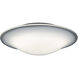 Milano 1 Light 18 inch White Flush Mount Ceiling Light